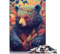 The Beautiful Bear 1000 Pieces Jigsaw Puzzles for Adults- Impossible Puzzle - Puzzles Brain Challenge Puzzle for Kids 1000pcs (75x50cm)