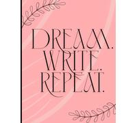 The Beautiful Pink Journal of Thoughts, Dreams, Creativity, and Peaceful Daily Reflections for teens and adults.