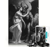 The Beauty And The Devil 1000 Piece Jigsaw Puzzles for Teenagers Logic Sense Toy Peaceful Fun Smooth Edge Creative Gift (38x26cm)
