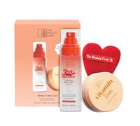 The Beauty Crop Bake & Set Duo - Talc-Free Loose Baking Powder & Setting Mist - Airbrushed All-Day Finish