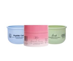 The Beauty Crop Cleansing Balm Trio - Hydrating & Nourishing Essentials