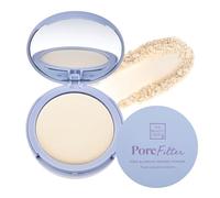 The Beauty Crop PoreFilter Pressed Powder - Blurs Pores & Controls Shine - Banana Lite Shade - 0.34 oz