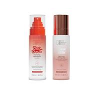The Beauty Crop Setting Mist Duo - Oui Cherie & Glow Milk Mist Bundle - Hydrating Makeup Setting Mist Set - Vegan Freindly - 100 ml x 2