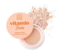 The Beauty Crop Vitamin Babe Setting Powder - Talc-Free Loose Powder for Flawless Finish - Light Shade - 0.35 oz