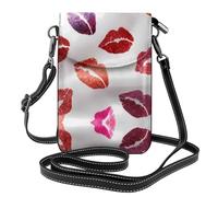The beauty of lipstick marks This lightweight, unisex flap crossbody bag frees up your hands and is suitable for travel, holidays, and everyday use.