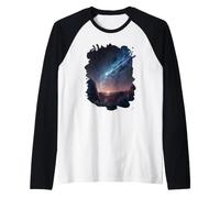 The Beauty of the Night, Sky Among Asteroids Raglan Baseball Tee