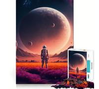 The Beauty of The Unknown 1000 Teenager Pieces Jigsaw Puzzle Mind Exercise Toy Bonding Time Precision Cut Art Collection Piece (38x52cm)