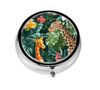 The Beauty of Tropical Animals Portable Organizer Case Easy Push Button Opening