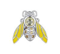 The Bee Charms Bead Fit For Pandora Charms Bracelets Jewelry Or European Bangle Bracelets
