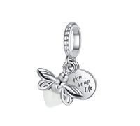 The Bee Charms Bead Fit For Pandora Charms Bracelets Jewelry Or European Bangle Bracelets