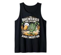 The Beer Breweries are Calling and I Must Go Craft Hops Tank Top