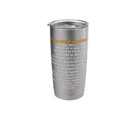 The Beer Prayer - Hilarious Beer Lover’s Parody Stainless Steel Insulated Tumbler