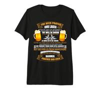The Beer Prayer Shirt Funny Beer Drinking Gift Tee Drinker Premium T-Shirt