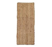 THE BEER VALLEY Jute Braided Table Runner, Natural, 13x36 Inches