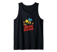 The Bees Knees Funny Cute Bee Pun Spring Summer Buzz Tank Top