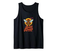 The Bees Knees Funny Cute Bee Pun Spring Summer Buzz Tank Top