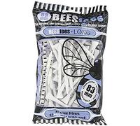The Bees Tees Unisex Bees Tees 83mm Professional Golf Tee, White, UK