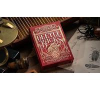 The Beetle Backs (Crimson Edition) Playing Cards