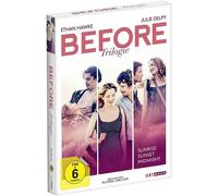 THE BEFORE TRILOGY / Sunrise, Sunset & Midnight / Delpy / Hawke NEW R2 DVD
