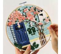 The Beginner's Guide to Handicrafts Flower Pattern Cross Stitch DIY Needlework Kits Made Easy (7)