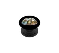 THE BEGINNING IS NEAR, FUNNY EVOLUTION FISH PopSockets Adhesive PopGrip