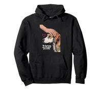 The Beginning Of A Beautiful Friendship Dog Art Pullover Hoodie