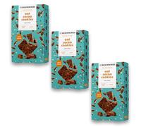 The Beginnings Cocoa Oat Cookies (3 * 80g) - Gluten Free Oat Biscuits, Vegan & Dairy Free, Naturally Sweetened with Agave, Real Cocoa Butter & Nibs, Free From Biscuits