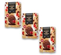 The Beginnings Protein Coffee Oat Cookies (3 * 80g) - 20g Plant Protein Per 100g, Gluten Free Oat Biscuits, Vegan & Dairy Free, Coconut Sugar, Real Coffee & Cocoa