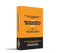 The Behavioral Interview Deck - 48 Scenario-Based Cards with Star Method for Job Interview Prep & Career Success
