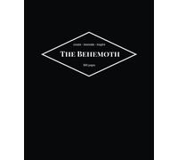 The Behemoth: Black - 800 Pages, Ruled Journal, Notebook, Diary with Complete DIY Table of Contents (7.5 x 9.25 inches) (Creative Writing)