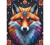 The Bejewelled Mystic Fox Journal: A fox notebook with cosmic charm - perfect for writing, reflection, or magical inspiration (110 lined pages)