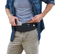 The Belt of Orion Survival Gear Travel Running Belt Waist Fanny Pack Hands Free Way to Carry Sanitizer, Face Mask, Phone, Passport, Keys, ID, Money & Everyday Essentials (Travel 9"x4")