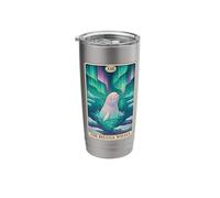 The Beluga Whale Tarot Card Stainless Steel Insulated Tumbler
