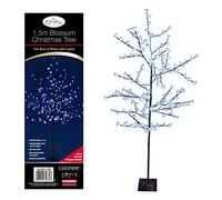 The Benross Christmas Workshop 1.5 m 180 LED Blossom Tree, Blue/ White