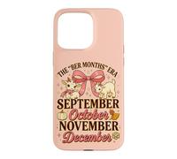 The BER Months Era Coquette September To December Case for iPhone 15 Pro Max