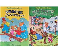 The Berenstain Bears Coloring Fun Activity Book Set of 2