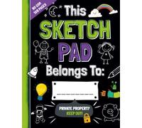 The Best A4 Sketch Pad For Kids With Creative Ideas: Cool Sketchpad Contains Inspiring Doodles and Dashed Cut Lines / Fun Drawing Book for Children