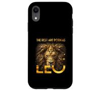 The Best Are Born As Leo Proud A Lion July August Birthday Case for iPhone XR