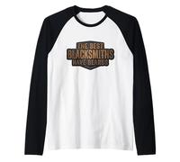 The Best Blacksmiths Have Beards Bearded Metal Worker Saying Raglan Baseball Tee
