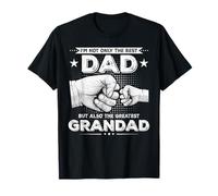 The Best Dad and The Greatest Grandad Fathers Day Retro T-Shirt