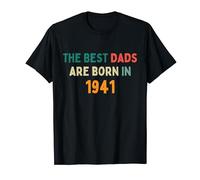 The Best Dads Are Born In 1941 Retro T-Shirt