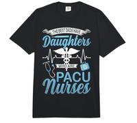 The Best Dads Have Daughters Who are Pacu Nurse Father’s Day Comfort Colors Adult Heavyweight T-Shirt