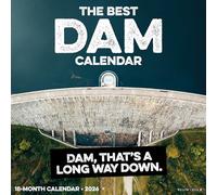 The Best Dam Calendar 12 X 12 Wall Calendar