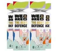 The Best Defence Gift Set- 4 Pack, with Whole Body Deodorant and Limited Edition Socks Fresh Citrus Scent, FIFA Official Men's Grooming Cracker for Sports Fans & Gifting