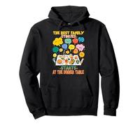 The best family stories start at the dinner table Pullover Hoodie