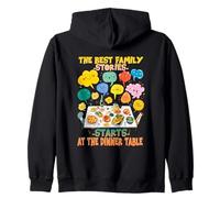 The best family stories start at the dinner table Zip Hoodie