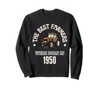 The Best Farmers Were Born In 1950 Birthday Gift 1950s Sweatshirt