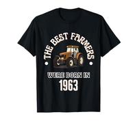 The Best Farmers were Born in 1963 Birthday Gift 1960s T-Shirt