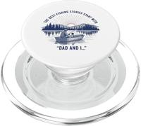 The Best Fishing Stories Start with Dad and I Vintage PopSockets PopGrip for MagSafe