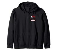 The Best For You Is To Avoid Me Humor Provocation Zip Hoodie